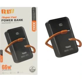 پاوربانک PQ-PB05 ظرفیت ۲۰۰۰۰ میلی‌آمپر فست شارژ