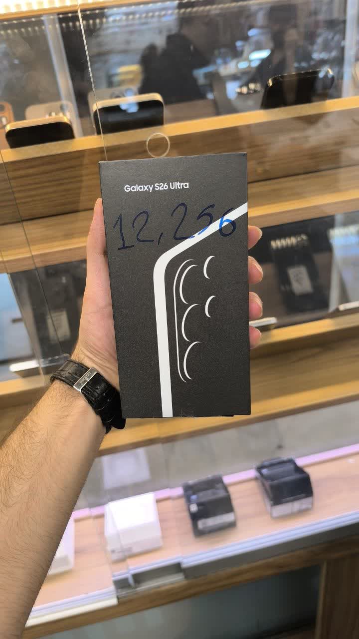 گوشی سامسونگ مدل Galaxy S26 Ultra دو سیم‌کارت ظرفیت 256 گیگابایت و رم 12 گیگابایت